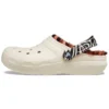 Classic Lined Clog Animal Remix „černé“
