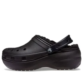 Classic Lined Clog „Black“