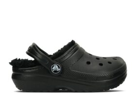 Classic Lined Clog Kids „Black“