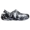 Classic Lined Clog Outdoor Sandály „Marbled White Black“