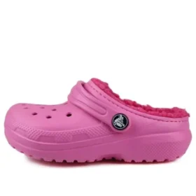 Classic Lined Clog s kulatou špičkou „Pink“