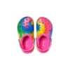 Classic Lined Clog s podšívkou a TieDye potiskem „Blue Pink“