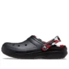 Classic Lined Clog s podšívkou v kamuflážovém vzoru „Black & Red“