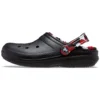 Classic Lined Clog s podšívkou v kamuflážovém vzoru „Black & Red“