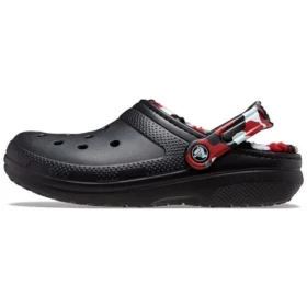 Classic Lined Clog s podšívkou v kamuflážovém vzoru „Black & Red“