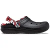 Classic Lined Clog s podšívkou v kamuflážovém vzoru „Black & Red“