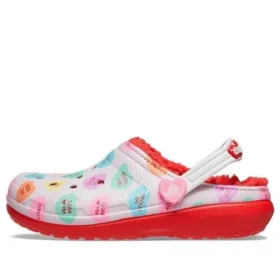 Classic Lined Clog Sweethearts „Red White“
