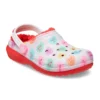 Classic Lined Clog Sweethearts „Red White“