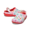 Classic Lined Clog Sweethearts „Red White“