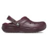 Classic Lined Clogs „Dark Cherry“
