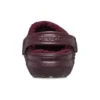 Classic Lined Clogs „Dark Cherry“