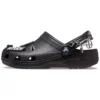 Classic Sandal Feel The Positivity pro volný čas, unisex, černé