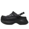 Clogy Bae s cvočky „Black“