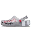 Coca-Cola x Crocs Crossover Light X – outdoorové sandály bez podpatku, volnočasové, sportovní, unisex, šedé