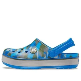 Crocband Camo Reflect Band Nazouváky „Blue Grey“