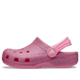 Crocband Classic Glitter Nazouváky „Pink“