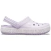 Crocband Logo Mania Nazouváky „Lilac“