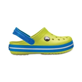 Crocband – nazouváky s kulatou špičkou „Yellow Blue“