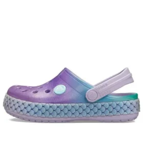 Crocband Rainbow Glitter Band Nazouváky „Purple Blue“