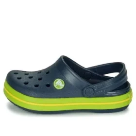 Crocband s vyřezávanými detaily a kulatou špičkou „Navy Green“