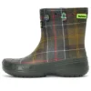 Crocs x Barbour klasické kozačky a kotníkové boty „Olive Plaid“