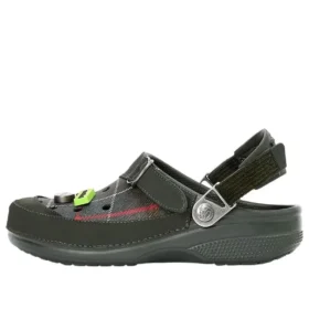 Crocs x Barbour Nazouvák „Olive Plaid“