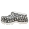 Crocs x Jean Paul Gaultier Hydra Nazouvák „Fishnet Chalk“