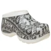 Crocs x Jean Paul Gaultier Hydra Nazouvák „Fishnet Chalk“