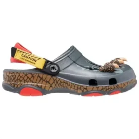 Crocs x Jurassic World All-Terrain Nazouváky „Caution, Live Dinosaur“