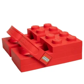 Crocs x LEGO Brick Nazouvák „Red“