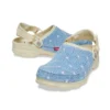 Crocs x Levi’s Sashiko All-Terrain Nazouvák „Bone Blue“