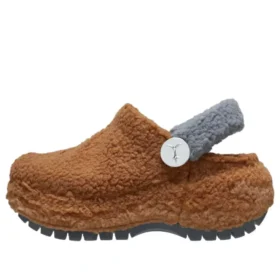 Crocs x Lil Nas Classic Mega Crush Crocs „Brown Grey“