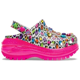 Crocs x Lisa Frank Mega Crush Clog „Pink Multi“