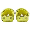 Crocs x MCM nazouváky s kamuflážovým potiskem „Neon Yellow“