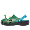 Crocs x Minecraft Nazouvák „Green Black“