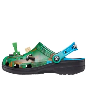 Crocs x Minecraft Nazouvák „Green Black“