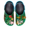 Crocs x Minecraft Nazouvák „Green Black“