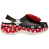 Crocs x Minnie Mouse Classic Platform Clog „černá, červená, bílá“