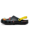 Crocs x Pac-Man All-Terrain Nazouváky „Black Yellow“
