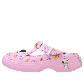 Crocs x Peanuts – nazouváky Snoopy Mary Jane „Peanuts and Woodstock“