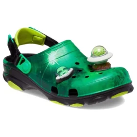 Crocs x Ron English All-Terrain Nazouvák „Area 54 Green Galaxy“