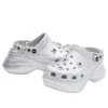 Crocs x SMFK Bae Nazouvák „Silver Glitter“