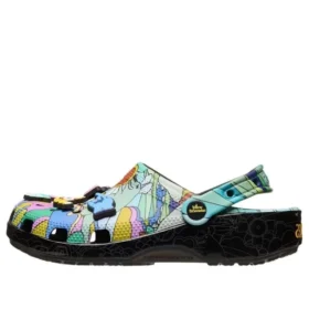 Crocs x The Beatles Nazouváky „Multi-Color Black“