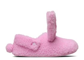 Dámské klasické bačkory Cozzzy Bunny „Pink Tweed“