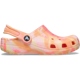 Dětské Classic Clog s mramorovým vzorem
