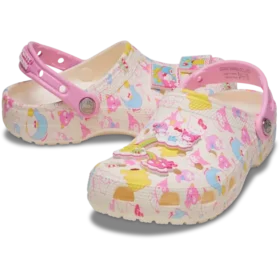 Classic Clog Hello Kitty® and Friends v pastelových barvách