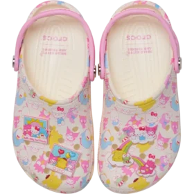 Classic Clog Hello Kitty® and Friends v pastelových barvách