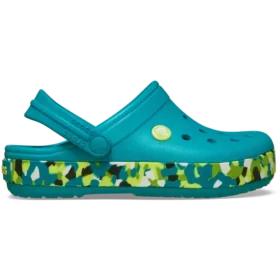 Dětské Crocband Clog Glow Confetti Band