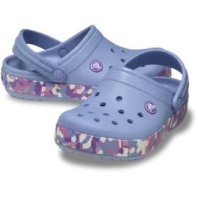 Dětské Crocband Clog Glow Confetti Band