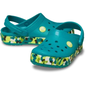 Dětské Crocband Clog Glow Confetti Band